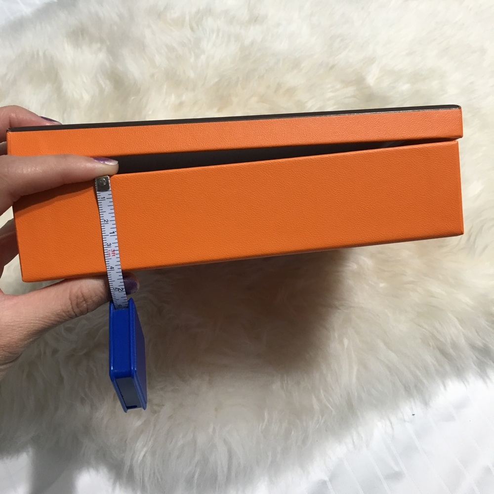 Empty Authentic Hermes Accessories Box Packaging - image 7